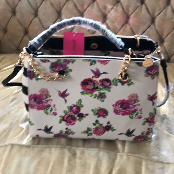 Brand New Betsey Johnson Satchel - Picture 2 of 4